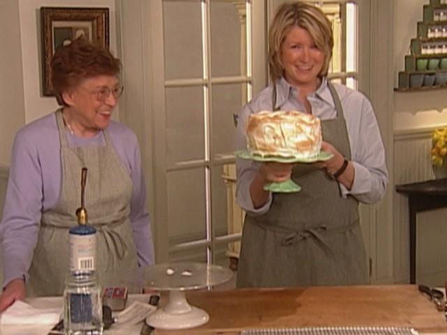 Lemon Meringue Cake; Arranging Tulips; Memory Wreath