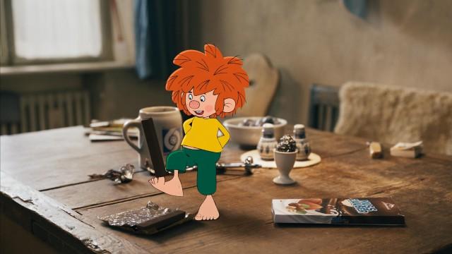 Pumuckl and the hickup