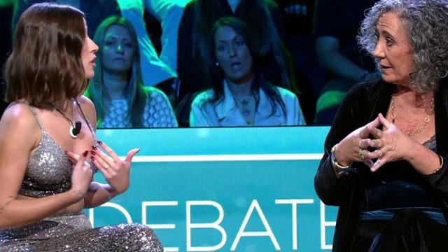 El cara a cara de Sandra con su suegra