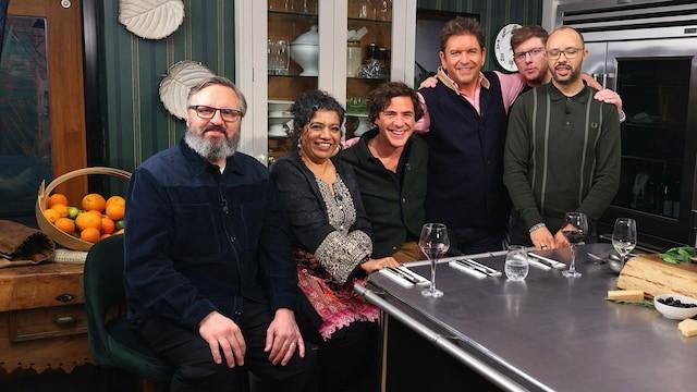 Jack Savoretti, Asma Khan, Jonny Lake, Ryan and Liam Simpson-Trotman