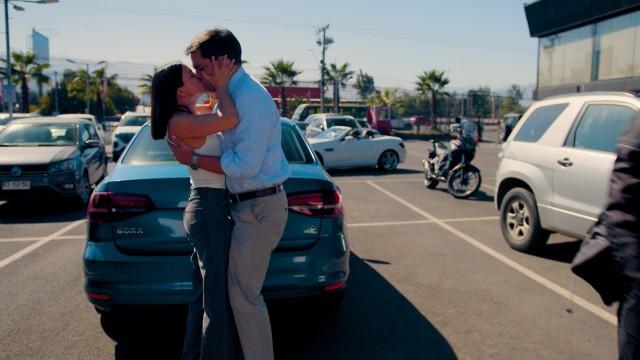 El esperado beso de Diana y Clemente