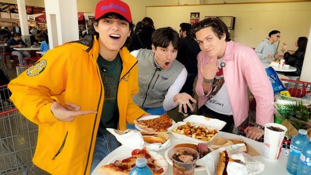 Lil Huddy Costco Mukbang