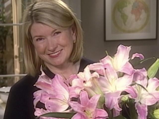 Pink Show: Arranging Pink Lilies; Beet Salad with Mango