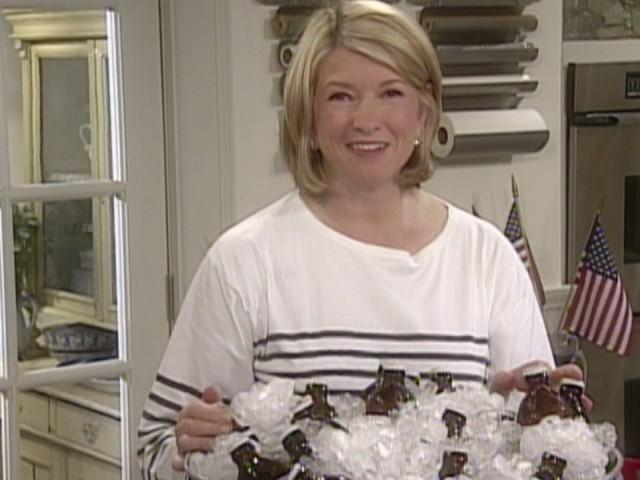 Stripes Show: Lemon Cherry Trifle; Striped Icebox Cookies