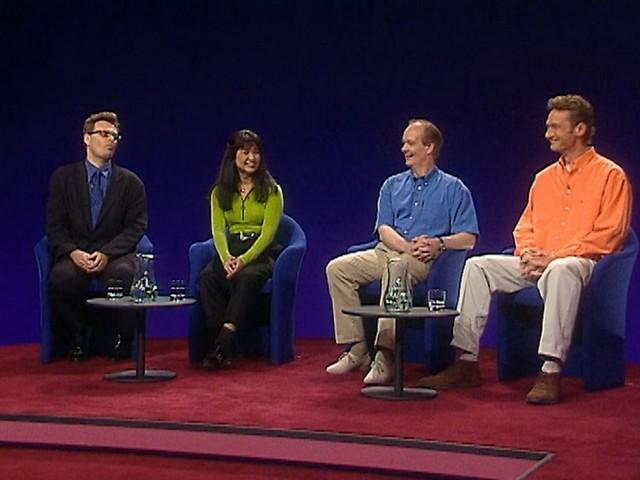 Greg Proops, Karen Maruyama, Colin Mochrie, Ryan Stiles