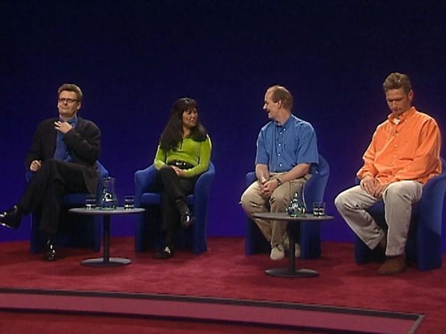 Greg Proops, Karen Maruyama, Colin Mochrie, Ryan Stiles