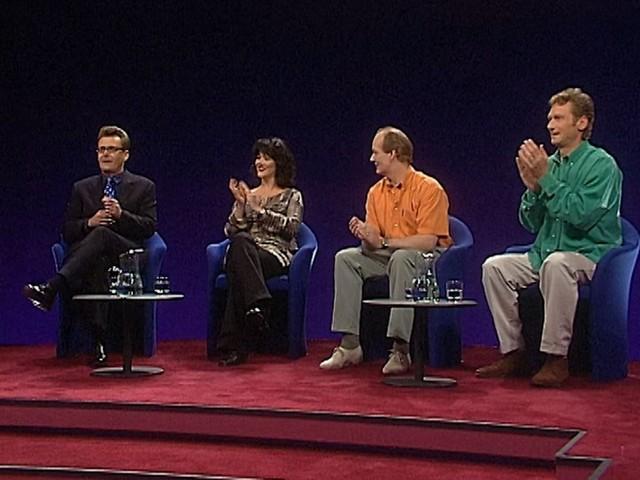 Greg Proops, Josie Lawrence, Colin Mochrie, Ryan Stiles