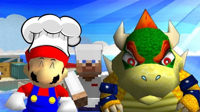 Cooking with mario and bowser 3!