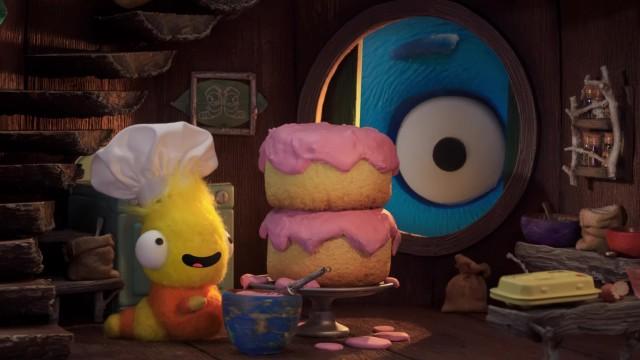 Stick's Towering, Toppling Cake