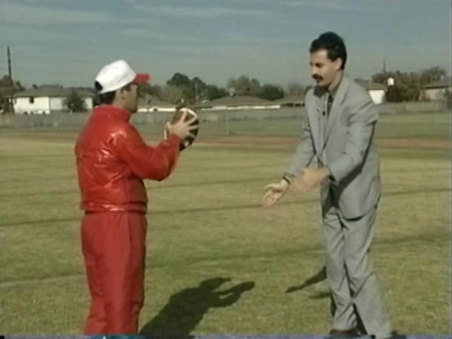 Borat Learns Football