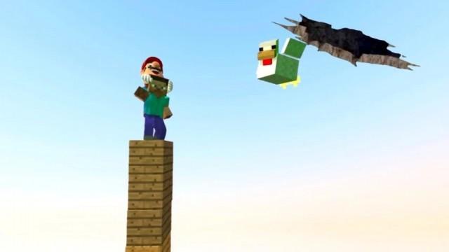 SMG4: If Mario Was in... Minecraft