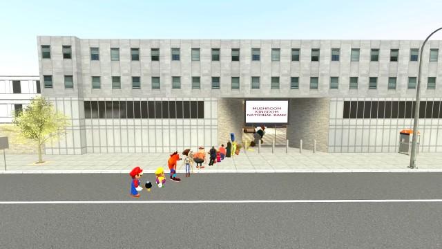 SMG4: Mario Waits in Line For Some Spaghetti