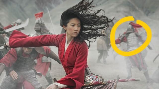 Les gaffes et erreurs de Mulan