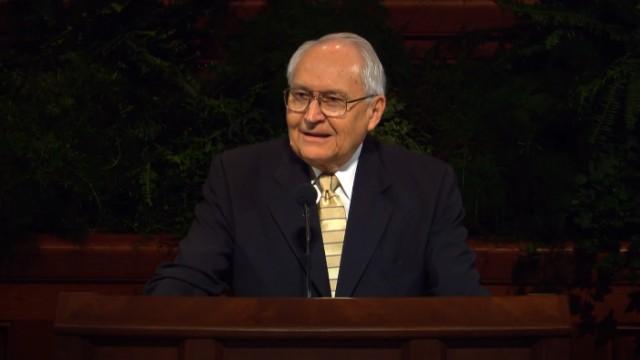 "Becoming Men in Whom the Spirit of God Is" - L. Tom Perry