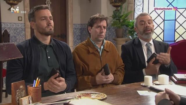 Padre «acaba» com Bino, Fernando e Tomé