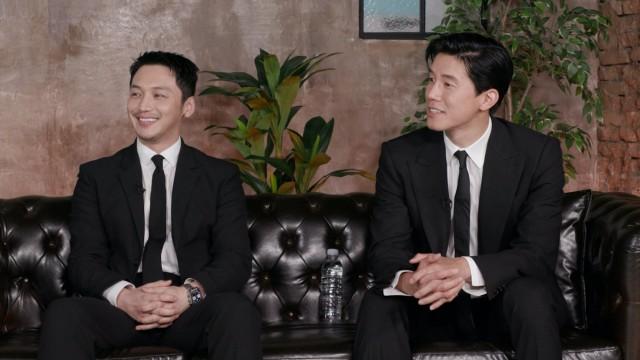 Byun Yo-han and Kim Moo-yeol, the main characters of the movie 'Voice'