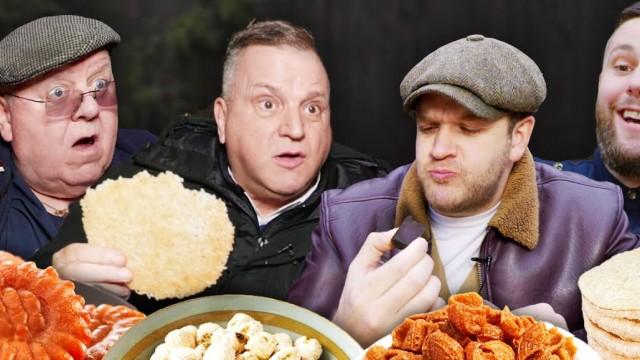 British Cabbies try traditional Korean Snacks! (+ Crazy Celeb Stories!)