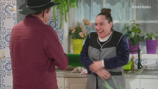 Mário surpreende Isabel