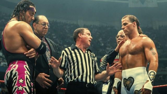 Bret “Hit Man” Hart vs. Shawn Michaels