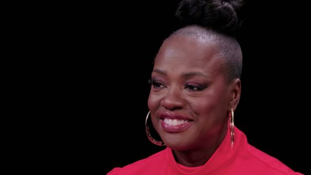 Viola Davis Gives a Master Class While Eating Spicy Wings