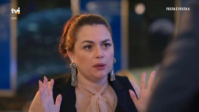 Aida revela o motivo da ida a Cascais