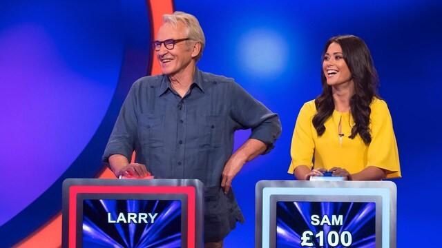 Larry Lamb, Sam Quek and Scarlett Moffatt