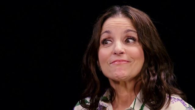 Julia Louis-Dreyfus Fires Her Publicist While Eating Spicy Wings