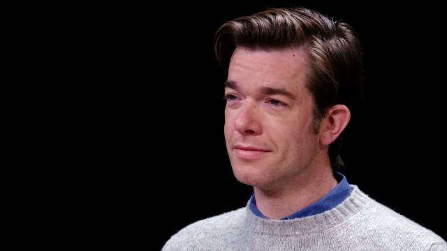 John Mulaney Seeks the Truth While Eating Spicy Wings