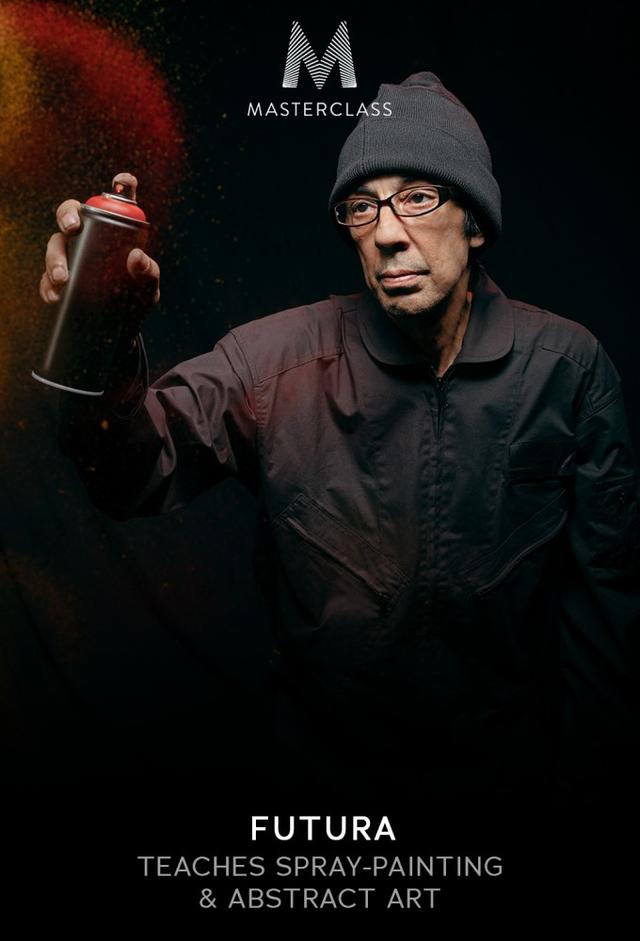 MasterClass: Futura Teaches Spray-Painting & Abstract Art