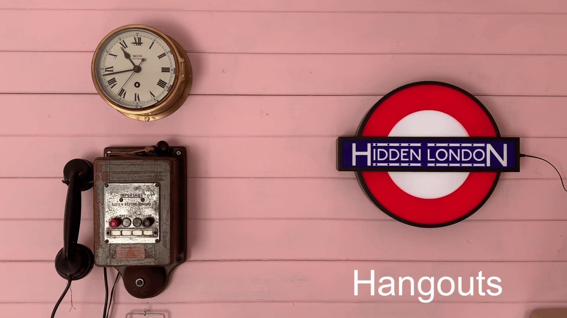 Hidden London Hangouts